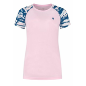 Ženska majica K-Swiss Tac Hypercourt Round Neck Top Melange - cher blos