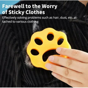 Silikonski odstranjevalec dlak hišnih ljubljenčkov SmileyClean 4 kosi