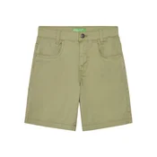 United Colors Of Benetton Kratke hlače iz tkanine 47RGC902U Zelena Regular Fit