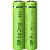 GP Batteries GP Batteries GPRCK95AAA646C2 micro (AAA)-akumulator NiMH 950 mAh 1.2 V 2 kos, (20438728)