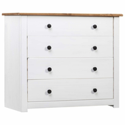 Bocni ormaric od borovine bijeli 80x40x73 cm asortiman Panama