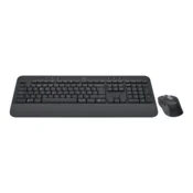 Poslovna kombinacija tipkovnice in miške Logitech Signature MK650, grafita, brezžična