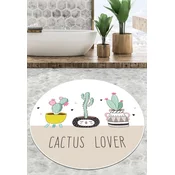 LEssentiel Maison Kupatilski otirac Pink Cactus, 80cm, Šareni