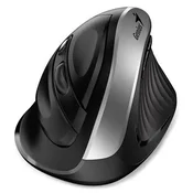 GENIUS  Vertikalni bežicni USB miš Genius Ergo 8250s srebrno-sivi