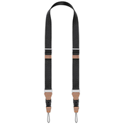 K&F Camera neck strap32mm black condensed polymer material webbing, 4 aluminum alloy square buckle