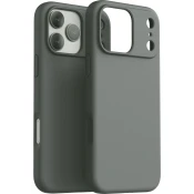 Dviced silikonski MagSafe ovitek za iPhone 17 Pro Max - sivo