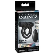 FCR RC Performance Pro Silicone Dual Ring with Remote 10 Modes Black OFC008A