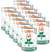 Calibra Dog Life Adult Duck with Rice 12x400 g