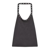 Bershka Top  temno siva