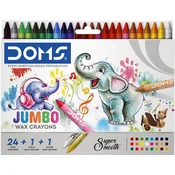 DOMS Jumbo Voščenke Mešajte 24 kos