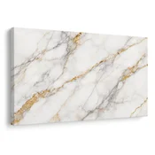 Slika bel marmor z zlatom - 90x60