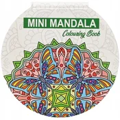 MINI MANDALA Antistresna pobarvanka za otroke in odrasle 48 vzorcev
