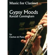 CUNNINGHAM:GYPSY MOODS FOR CLARINET & piano