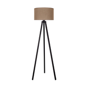 Duolla - Stojeca lampa 1xE27/60W/230V, precnik 44 cm, braon/wenge