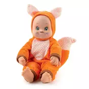 Dojenček v kostumu Lisička Animal Doll MiniKiss Smoby 27 cm z zvokom od 12 mes