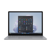 Microsoft Surface Laptop 5 i7-1265U Notebook 38.1 cm (15) Touchscreen Intel® Core™ i7 16 GB LPDDR5x-SDRAM 256 GB SSD Wi-Fi 6 (802.11ax) Windows 11 Pro Platinum