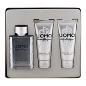 Salvatore Ferragamo Uomo Casual Life Poklon set, toaletna voda 100ml + Gel za tuširanje 100ml + Balzam poslije brijanja 100ml