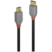 LINDY LINDY USB kabel USB 2.0 USB-C® vtič\, USB-mikro-B vtič 1.00 m črna\, siva 36891, (20421726)