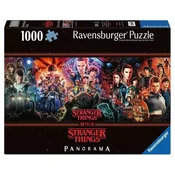 Ravensburger - Puzzle Panorama Stranger Things - 1 000 kosov