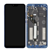 Xiaomi Mi 8 Lite - LCD zaslon + steklo na dotik + okvir (Blue) - 561010010033 Genuine Service Pack