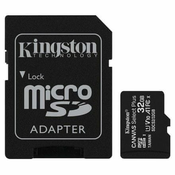 MICRO SD 32GB KINGSTON + SD adapter SDCS2/32GB