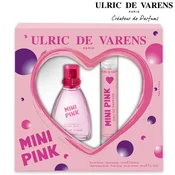 Ulric de varens mini rose set edp 25ml+vapo 20ml