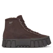 Gležnjarji Tommy Jeans Tjw Platform Sneaker Mc Wl EN0EN03134 Temno rjava