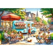Alipson Puzzle - Puzzle Hitra in okusna hrana - 1 000 kosov