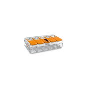 WAGO 221-415 - Priključna sponka COMPACT 5x4 450V oranžna