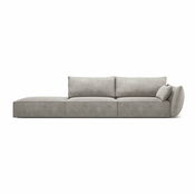 Svijetlo siva kutna garnitura Vanda - Mazzini Sofas