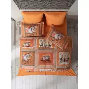Lessentiel Maison Satenski Komplet posteljine, 200x220cm, Narandžasta