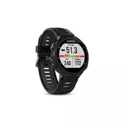 GARMIN fitnes sat Forer 735XT HRM Tri Bundle, crni