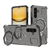 Hibridna maska Carbon Shield Pro za Samsung Galaxy A57 - smoke black