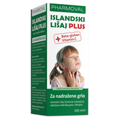 PHARMOVAL ISLANDSKI LIŠAJ PLUS SIRUP 200 ML