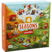Puzzlika 15238 Štirje letni časi - izobraževalna sestavljanka 17 kosov