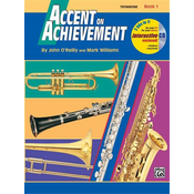 WILLIAMS:ACCENT ON ACHIEVEMENT BOOK 1 +CD TROMBONE