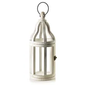Mondex Lanterna beljen les LEVI LEVI 16x16x48 cm bela 1 kos, (5000212512)