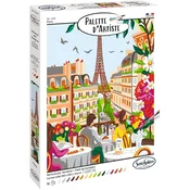 SENTOSPHERE PALETTE DARTISTE Slikanje po številkah Pariz