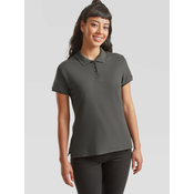 Graphite Womens Polo Fruit of the Loom