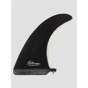 Futures Fins Single Performance 8.0 Fiberglass Us Fin , Črna