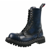 Usnjen škorenj unisex - STEADY´S - STE/10_blue/black