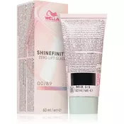 Wella Professionals Shinefinity Zero Lift Glaze demi-permanentna barva za lase odtenek 00/89 - Blue Booster 60 ml