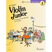 STEPHEN:VIOLIN JUNIOR VIOLIN METHOD CONCERT BOOK 1 + AUDIO ACCESS