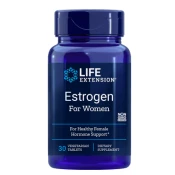 Life Extension Estrogen za ženske, Estrogen za ženske, Menopavza, 30 zeliščnih tablet