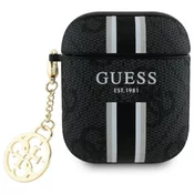Guess GUESS OVITEK GUA2P4RPSK ZA AIRPODS 1/2 BLACK BLACK 4G STRIPE, (22006502)