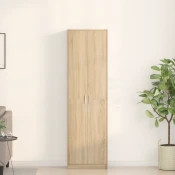 vidaXL omara Sonoma Oak 55x25x189 cm Inženirski les
