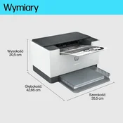 HP laserski tiskalnik LaserJet M207dw