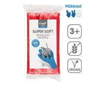 Masa za modeliranje Creall Super Soft 500 g - rdeča