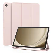 Etui Techsuit Flex Trifold z držalom za pisalo za Samsung Galaxy Tab A9 Plus/Tab A11 Plus - pink