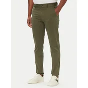 BOSS Chino hlače Chino_slim 50510933 Zelena Regular Fit